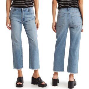 Hudson Jeans NOA crop  Blue Straight Leg Denim size 26